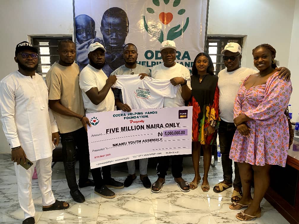 Supporting Nkanu Youth with Five Million Naira