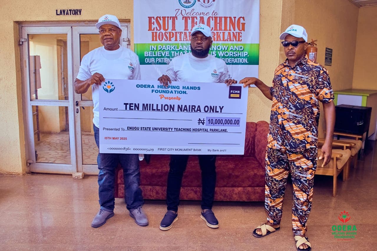 Ten Million Naira Hospital Bill Payments at Parklane Enugu